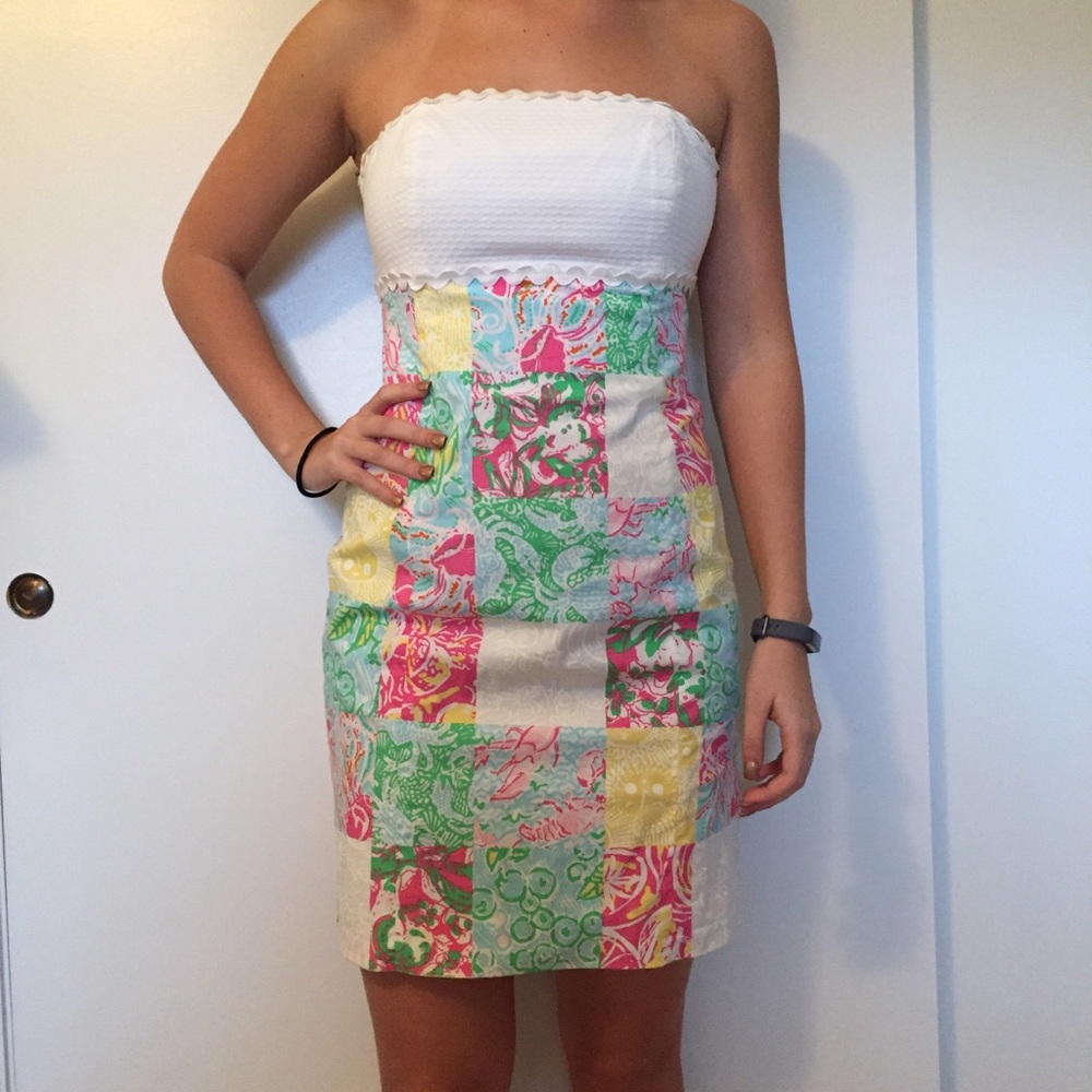 Lilly Pulitzer Strapless Dress